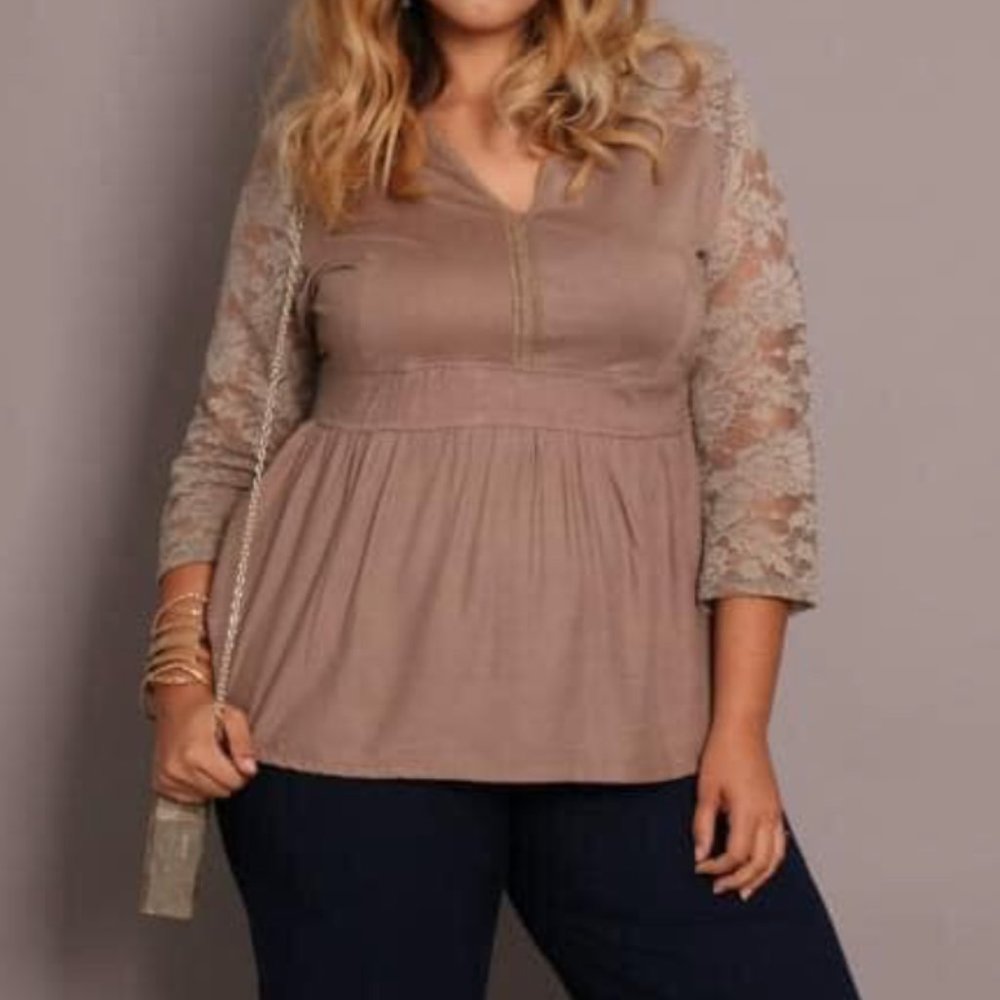 NEW!! Women's Long Sleeve Top, Plus Sizes